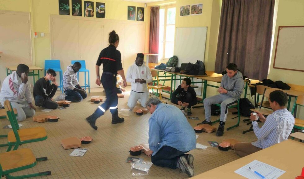 Sensibilisation des Secondes Productions aux gestes qui sauvent Lycée