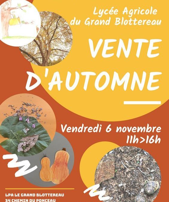 Vente d’Automne