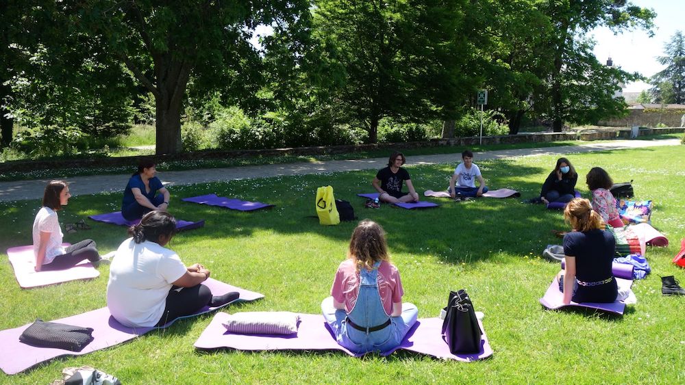 Un atelier « bulle »  pour apprendre à  se relaxer avant les examens