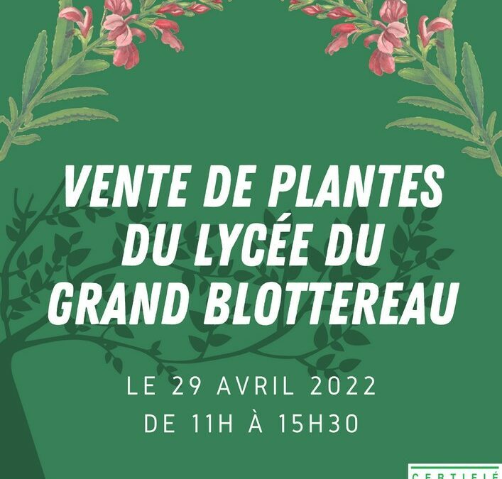 Vente de plantes 2022