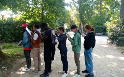 Sortie botanique des terminales Bac Pro Conduite de Productions Horticoles au jardin des plantes de Nantes